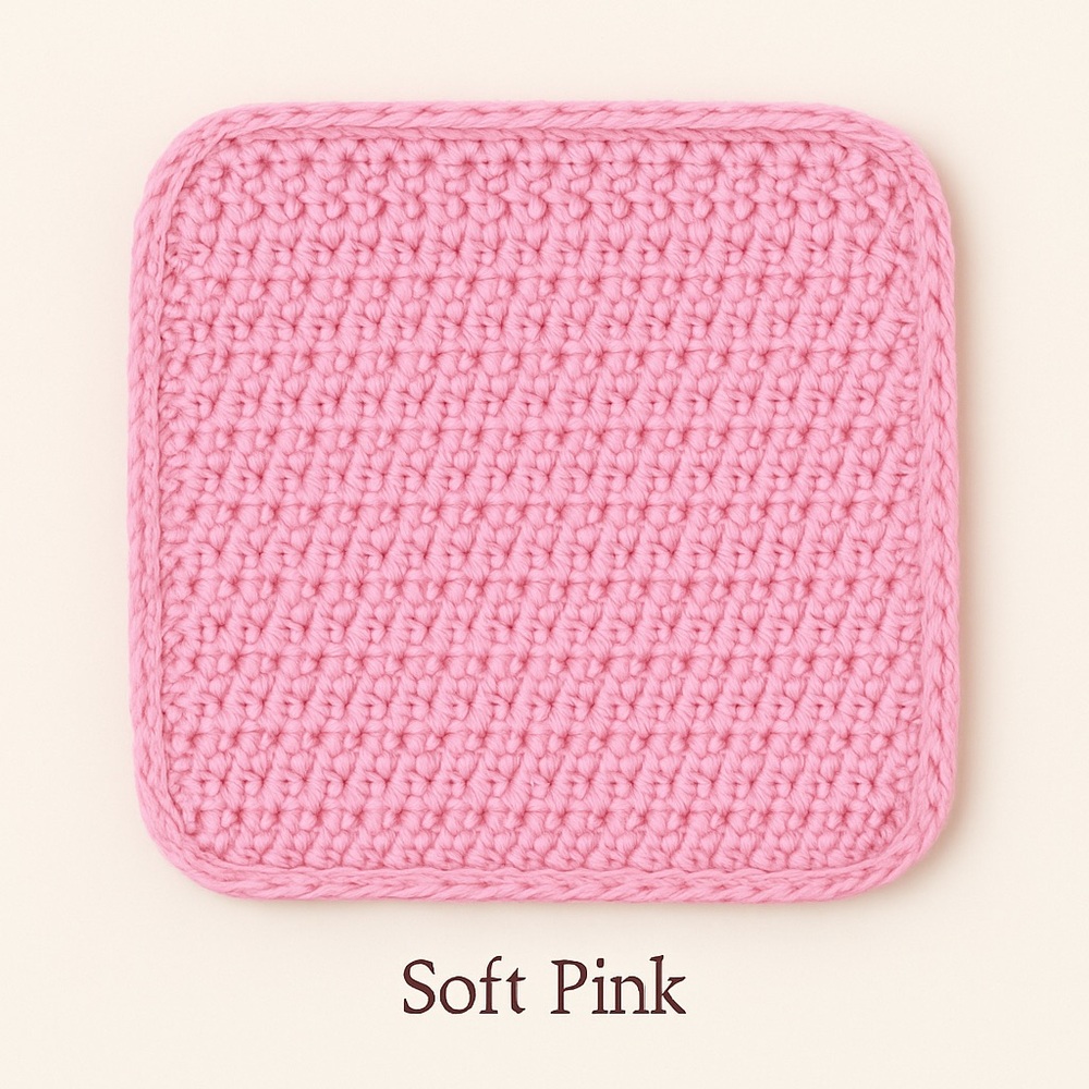 Crochet Washcloth - Handmade Cotton Cloth for Everyday Use